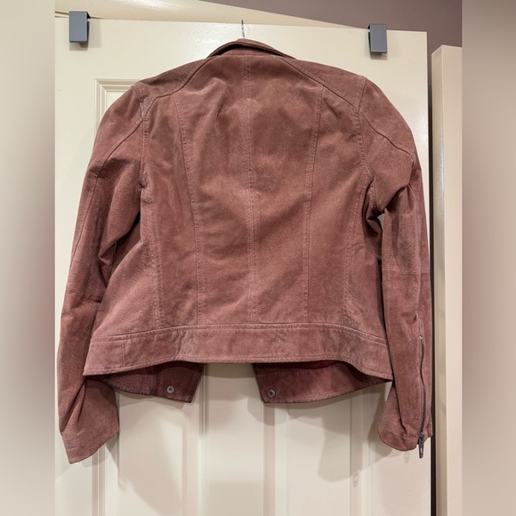 BLANKNYC SUEDE PINK/MUAVE BIKER JACKET - Picture 2 of 6